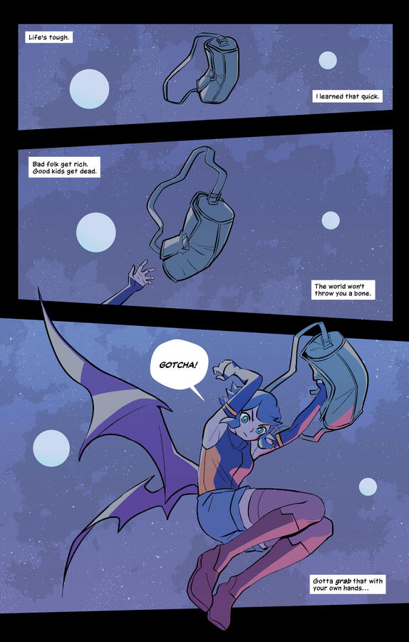 Mythspace: Unfurling of Wings pg 1