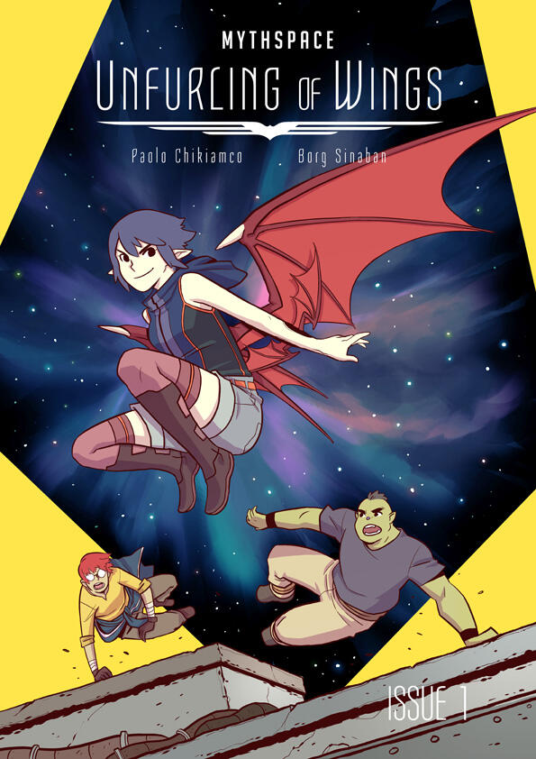 Mythspace: Unfurling of Wings Cover