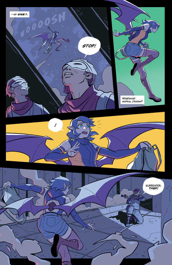 Mythspace: Unfurling of Wings pg 2